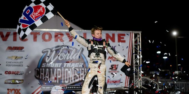 Gavin Cowan wins 602 Late Model Feature