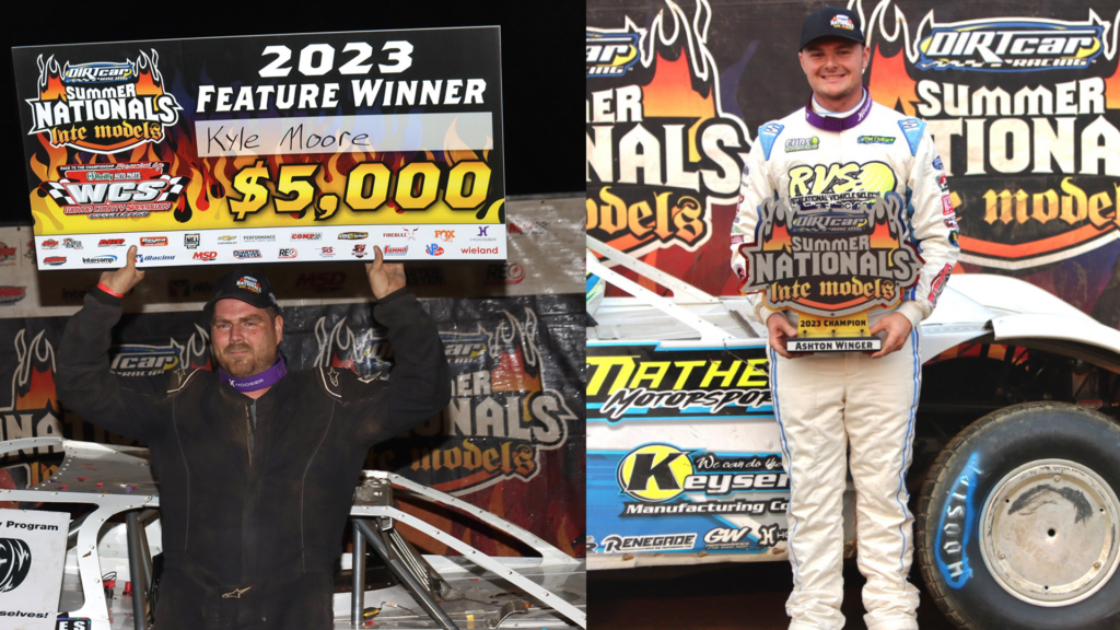 Kyle Moore Wins First Feature, Ashton Winger First Championship at ...