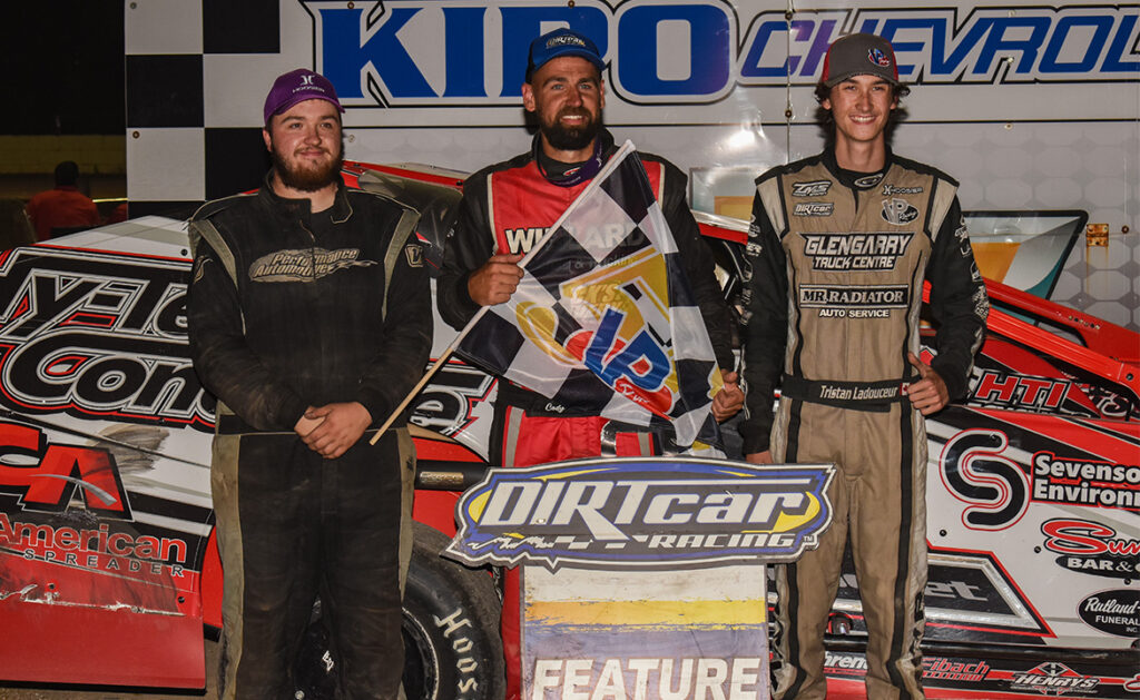 Ransomville DIRTcar Sportsman Podium