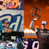 McDowell and Davenport in Victory Lane