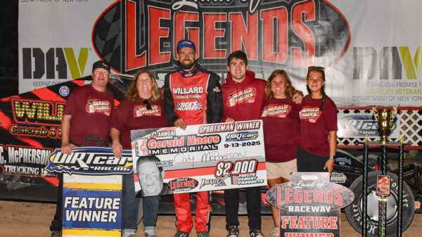 Cody McPherson wins at Land of Legends Raceway