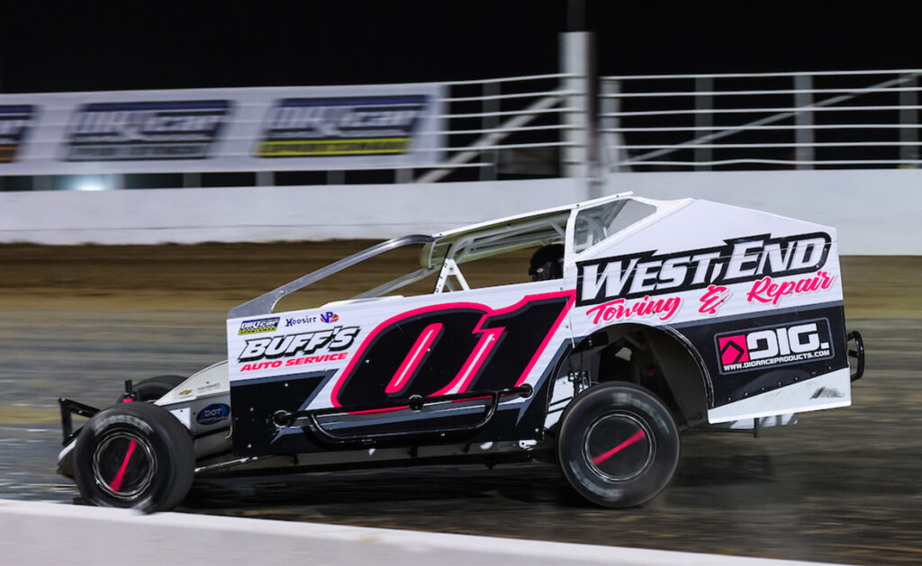 Zach Buff at Oswego Speedway