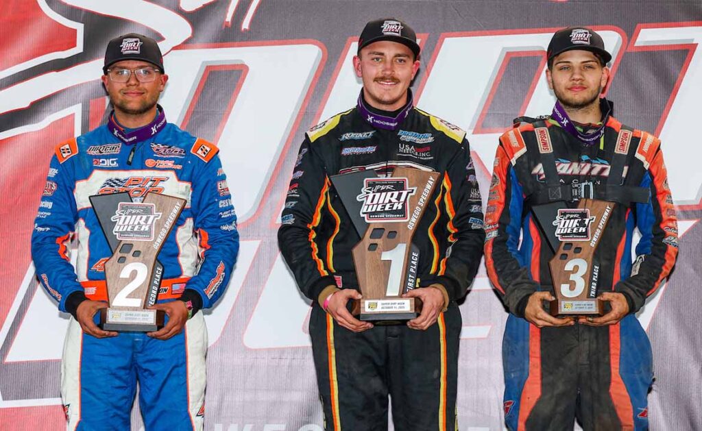 Great Lakes 75 podium