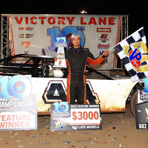 Ruggiero in Victory Lane