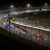 Full field of DIRTcar UMP Modifieds at Volusia