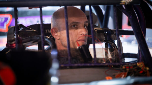 Ryan Unzicker in race car