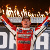 Pierce in Victory Lane
