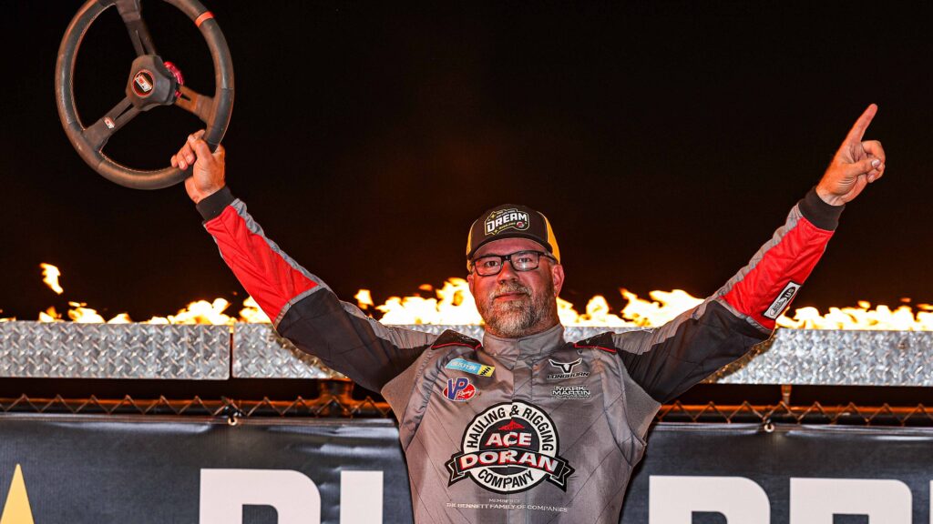 Davenport in Victory Lane