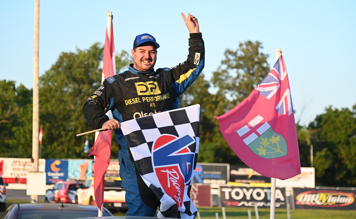 Bastien Caron wins