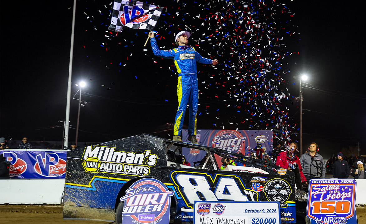 Alex Yankowski wins Salute to the Troops 150
