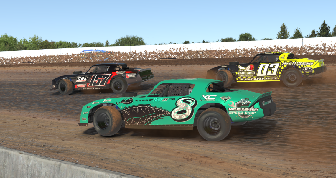 BITE BACK Jackson Returns to Street Stock Victory Lane at Weedsport DIRTcar eSports