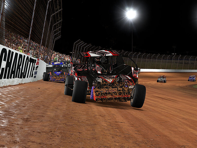 Digital Dash II Feature at The Dirt Track at Charlotte