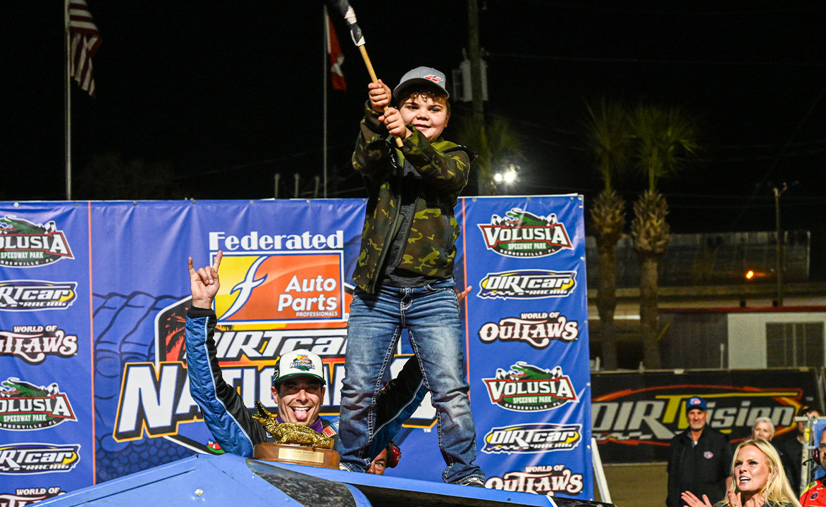 Stewart Friesen, Parker Friesen, and Jessica Friesen