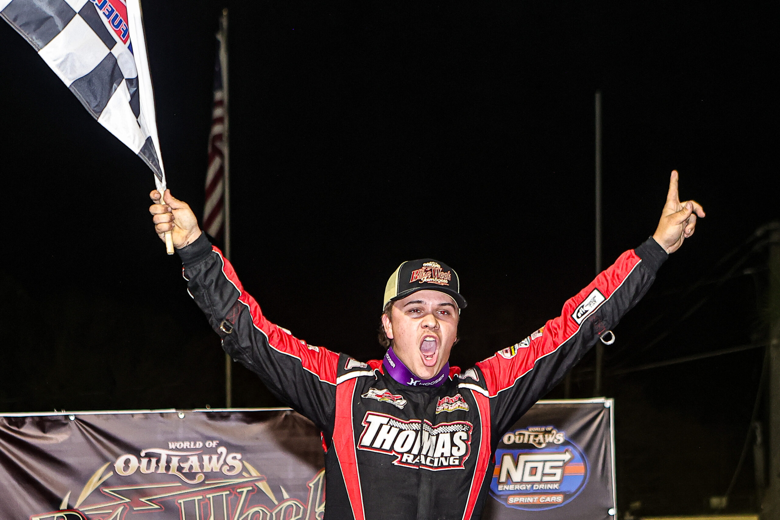 Tanner Thomas wins Monday