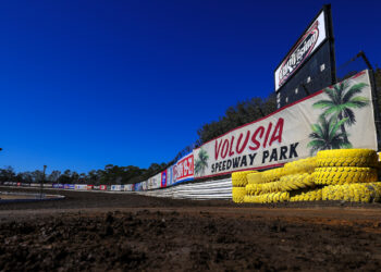 Volusia Speedway Park backstretch