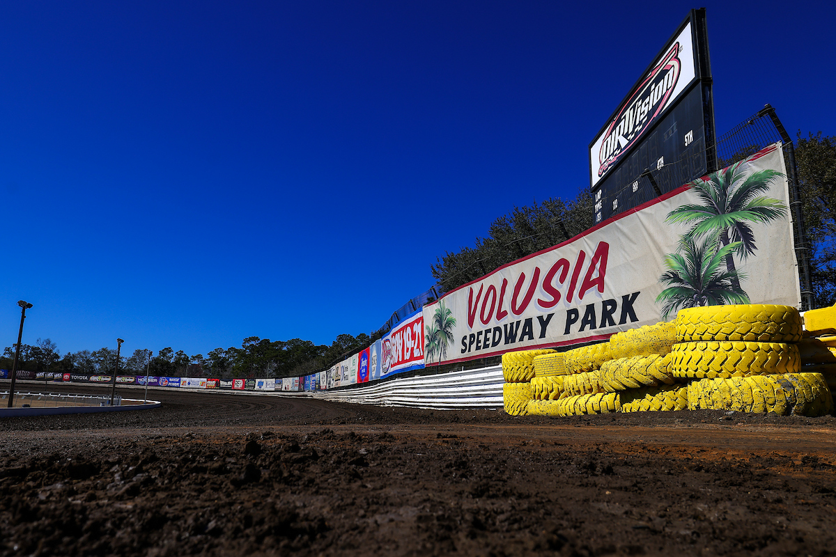 Volusia Speedway Park backstretch