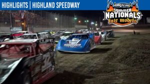 DIRTcar-Summer-Nationals-Late-Models-Highland-Speedway-August-13-2021-HIGHLIGHTS