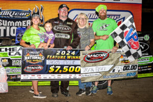 Jason-Feger-Wins-Wild-Herald-amp-Review-100-at-Macon-Speedway-DIRTcar-Summer-Nationals