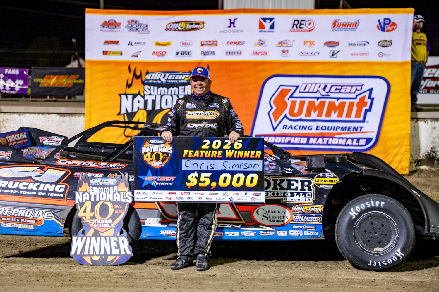 Chris Simpson Dominates Hell Tour's Return to West Liberty