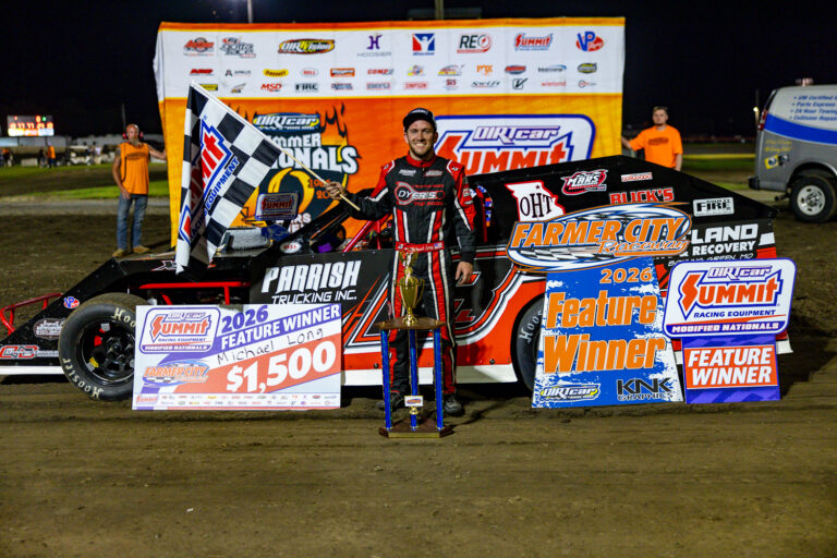 Michael Long Gets 14th Career Summit Modified Win at Farmer City