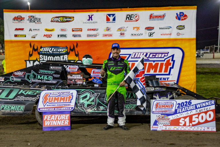 Damian Kiefer Gets First Career Summit Modified Triumph at Benton