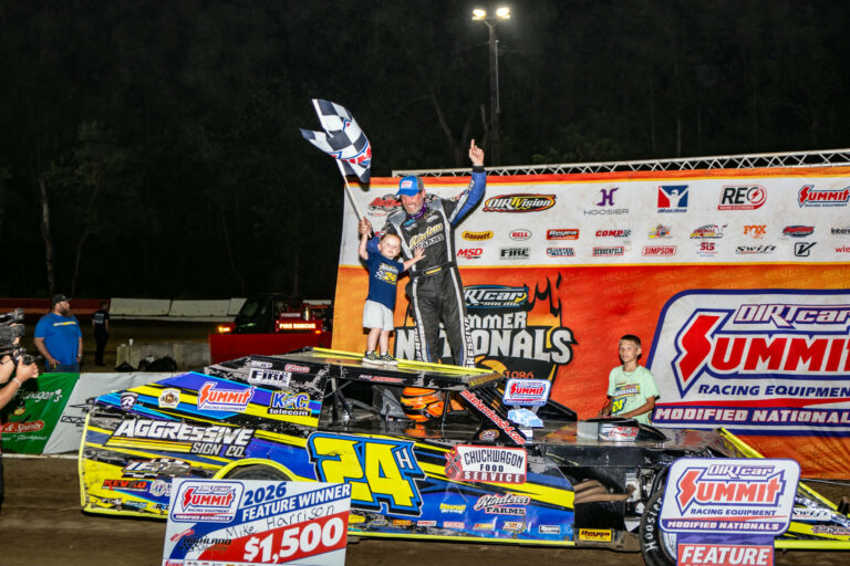 Mike Harrison Dominates Highland for Summit Modified Career Win No. 64
