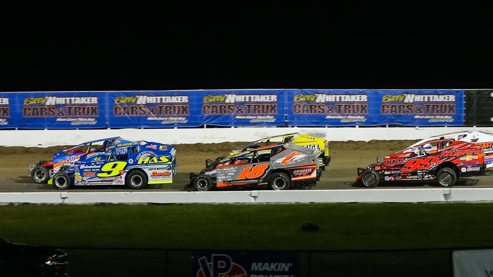 Billy Whittaker Cars Leads Way in Sponsorship of OktoberFAST Divisions