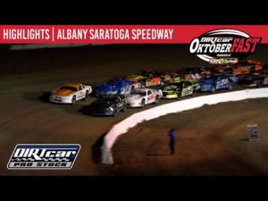 DIRTcar Pro Stocks Albany Saratoga Speedway October 6, 2020 | HIGHLIGHTS