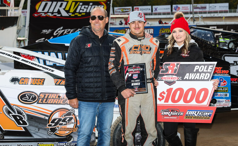 Ryan Dolbear wins the 2024 SRI Pole Award for the 358 Modifieds