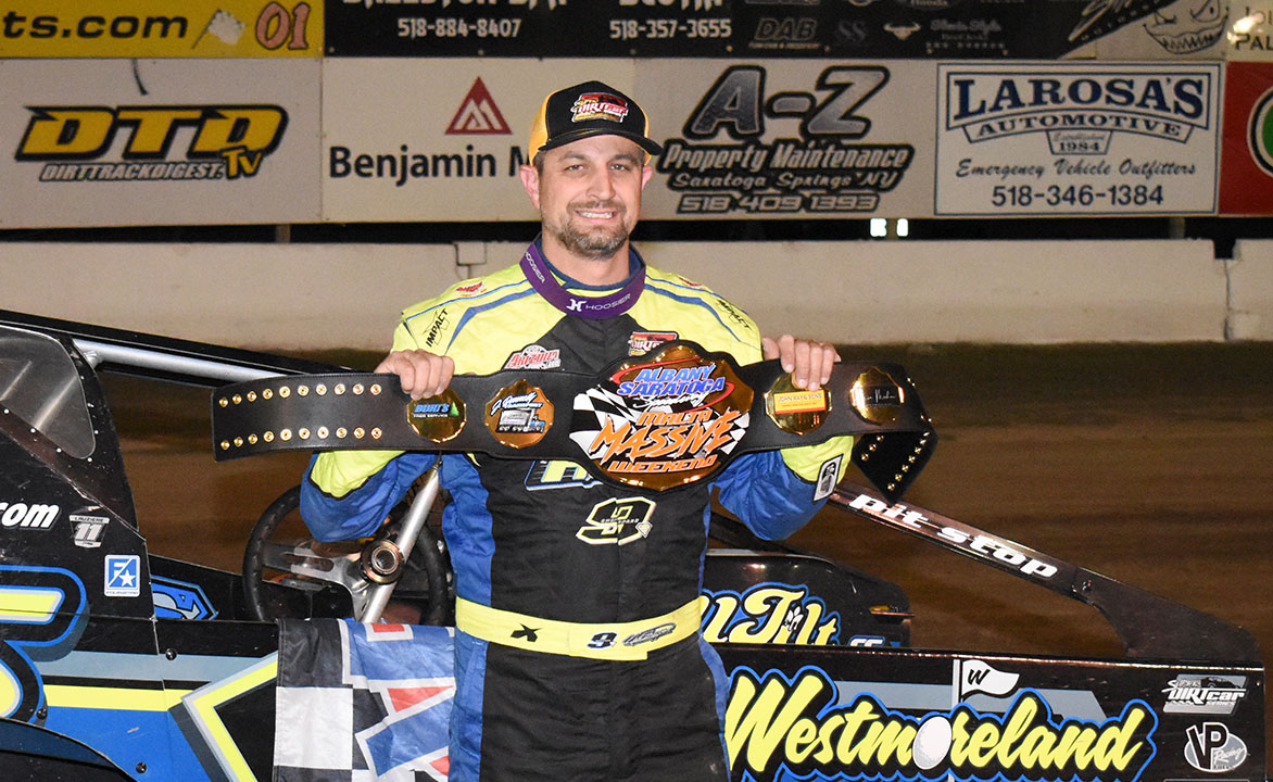 A MASSIVE 102: Matt Sheppard Earns Fifth Super DIRTcar Series Win of 2025 at Albany-Saratoga