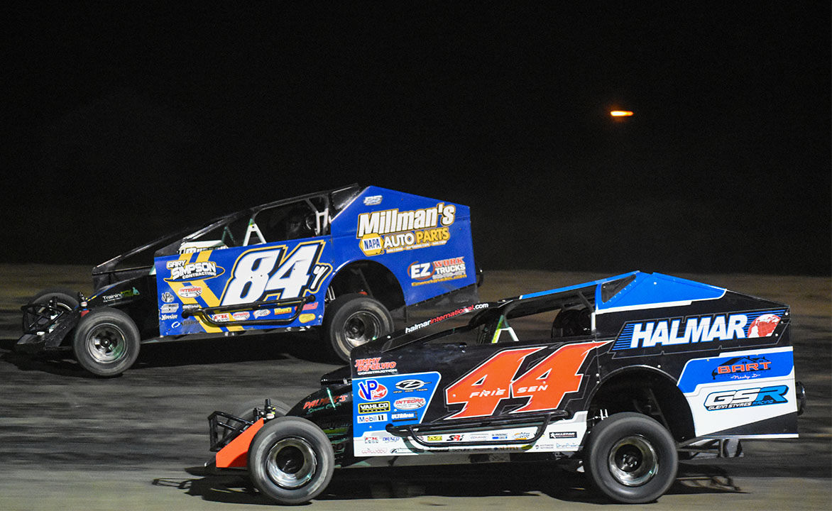 Alex Yankowski and Stewart Friesen