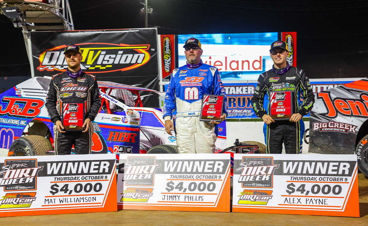 Mat Williamson, Jimmy Phelps, Alex Payne