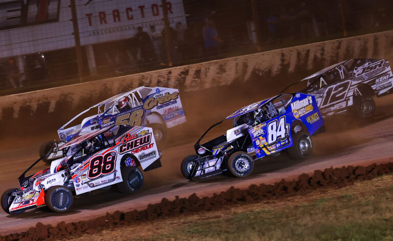 Mat Williamson, Alex Yankowski, Louden Reimert, and Darren Smith race at Charlotte