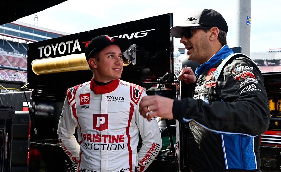 Christopher Bell and Stewart Friesen