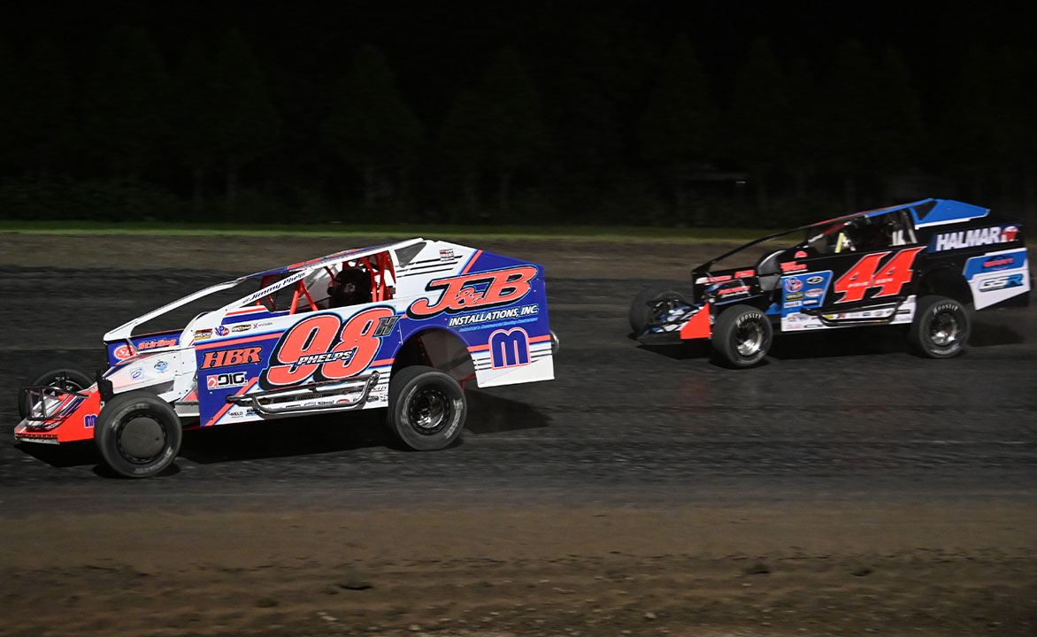 Jimmy Phelps and Stewart Friesen