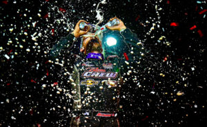 Mat Williamson celebration
