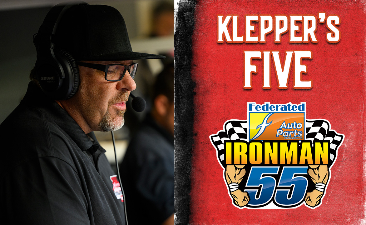 KLEPPER’S FIVE: Ironman Weekend at I-55