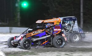 Chris Murray racing around Bear Ridge