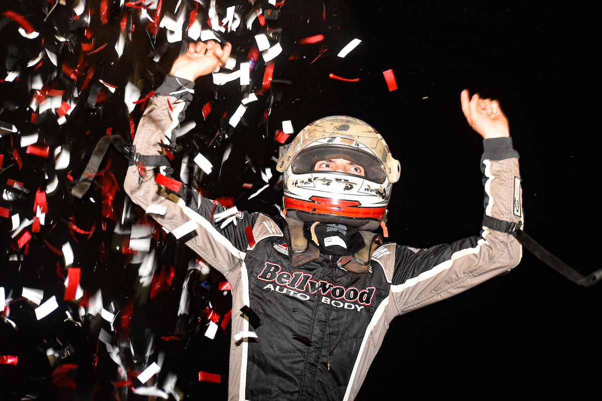 Trevor Cline Snags First Xtreme Outlaw Victory in Honest Abe Roofing Open Wheel Showdown at Jacksonville
