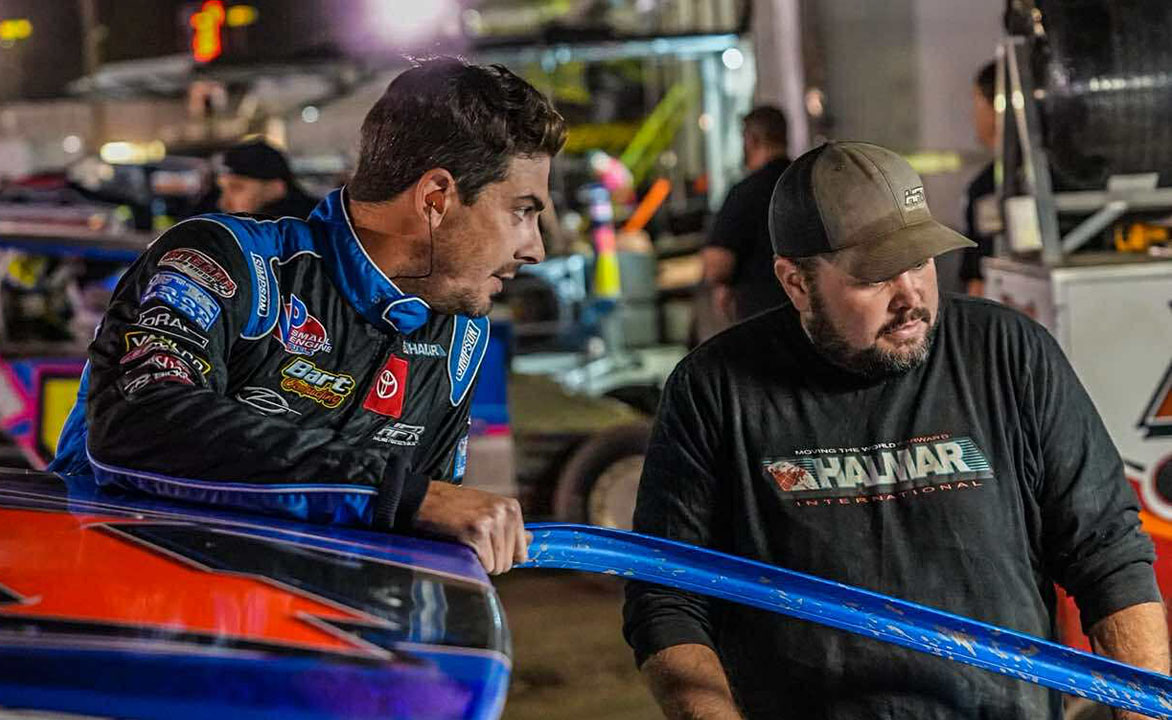 Stewart Friesen and Tommy Conroy