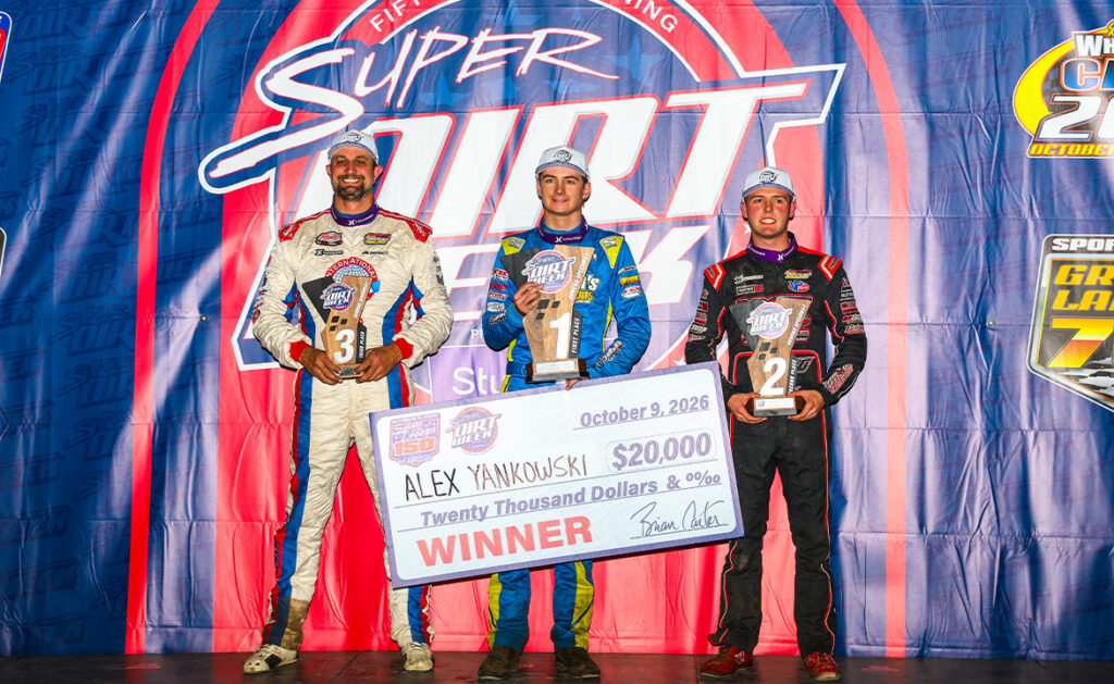 Salute to the Troops 150 podium