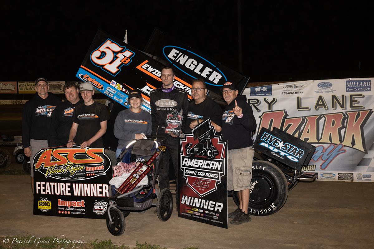 Joe B. Miller Breaks Through With ASCS National At Lake Ozark Speedway ...