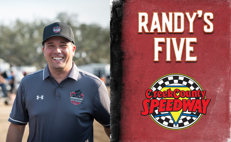 Randy's picks for Creek County Speedway