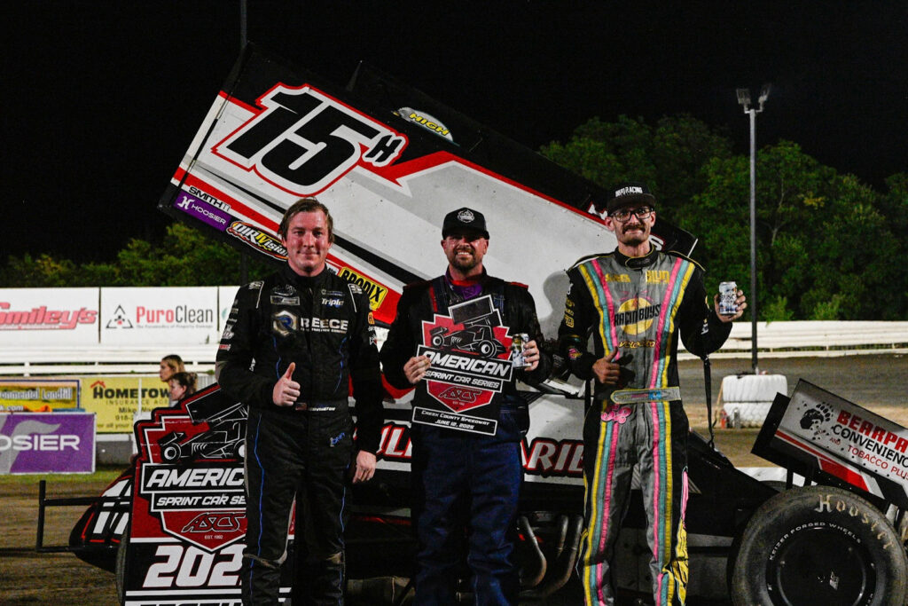 Creek County podium