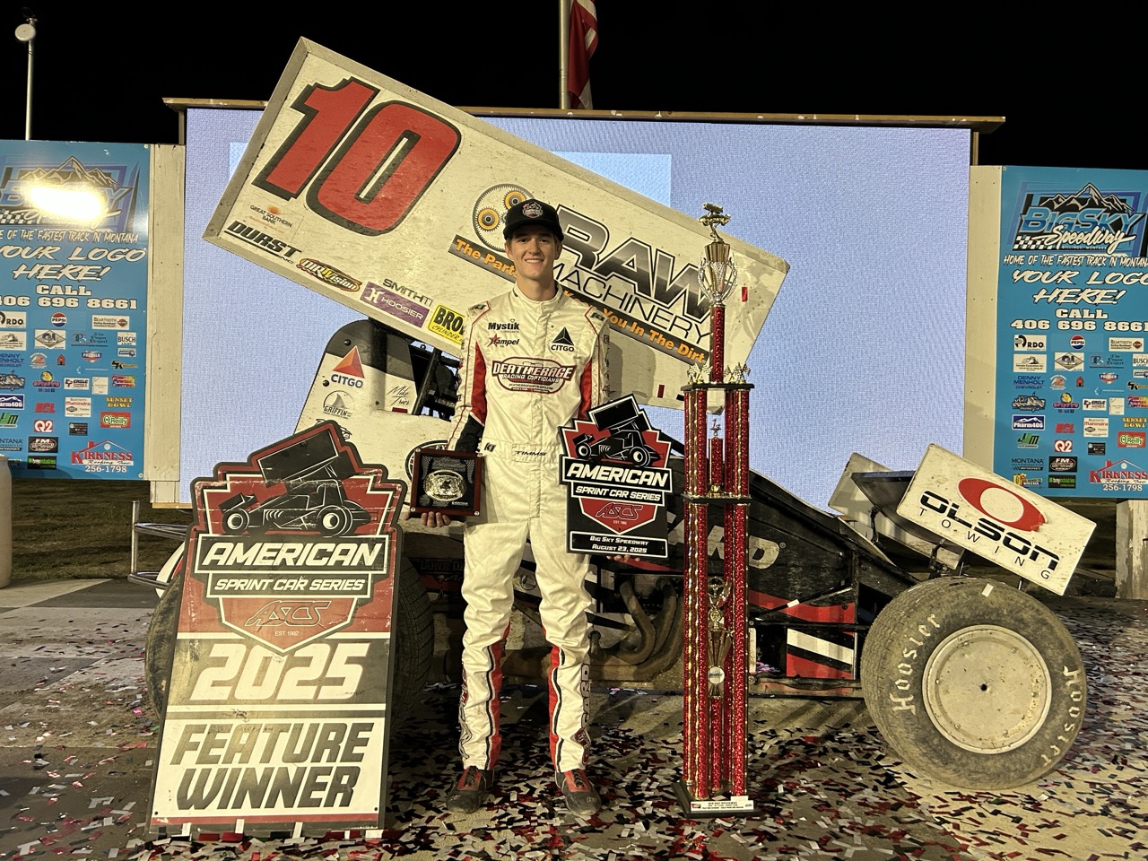 Ryan Timms Leads Harvey Ostermiller Memorial Flag-to-Flag for $15,000 Big Sky Sweep