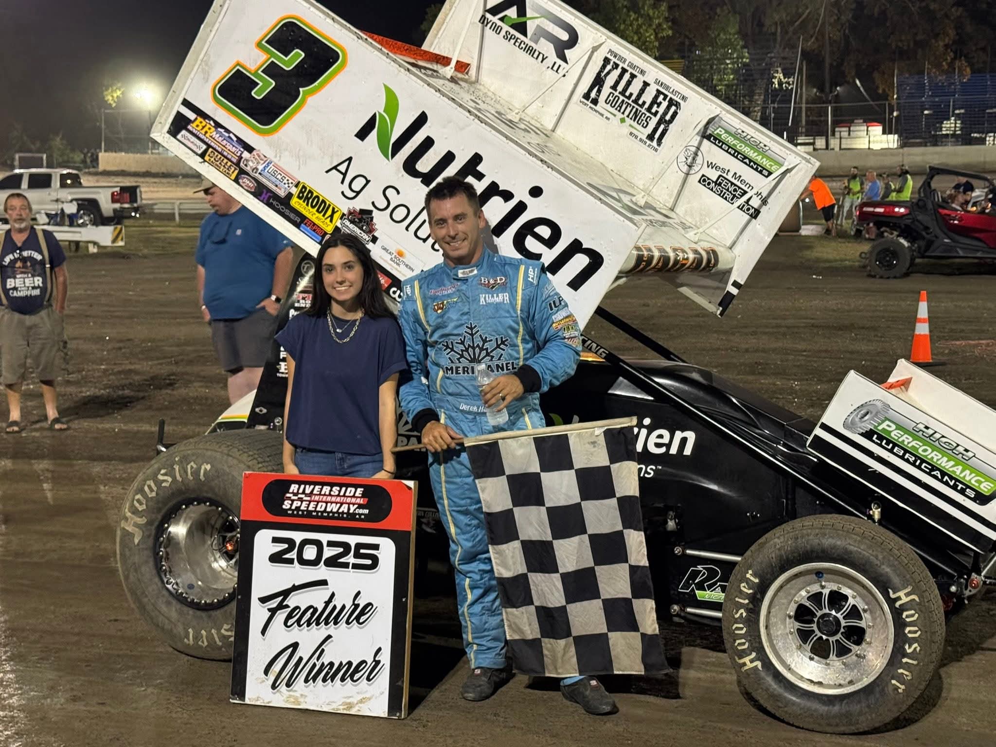Hagar Heads Back To Victory Lane At Riverside International Speedway
