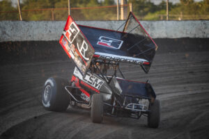 Cole Schroeder racing at Benton